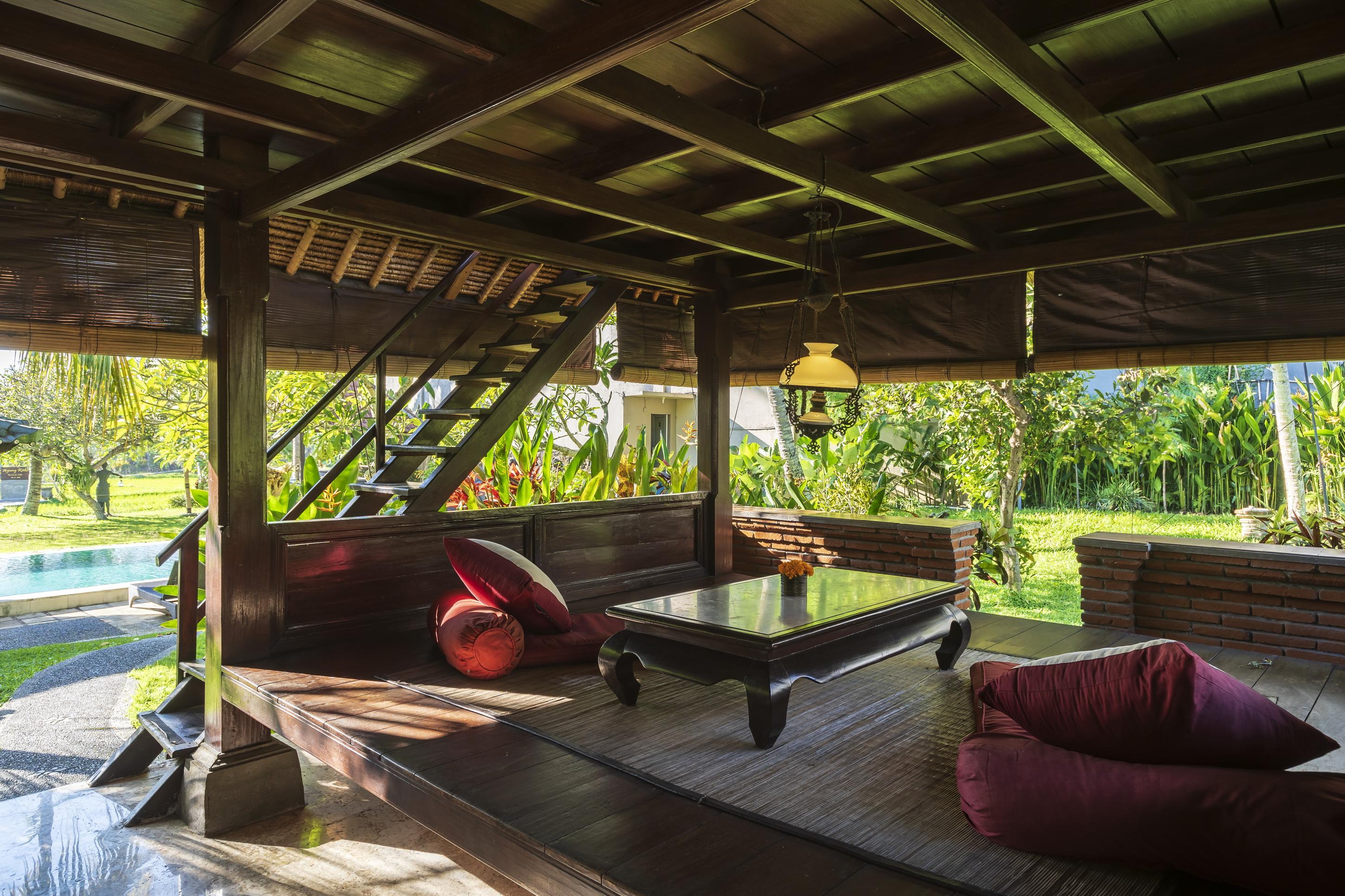 Two Storey One-Bedroom Villa with Garden View