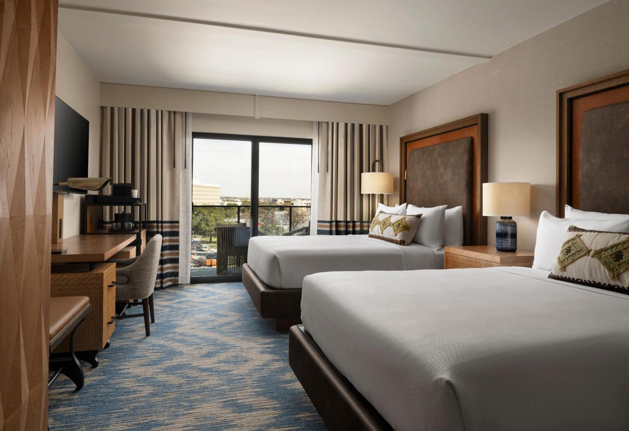 Queen Room with Two Queen Beds and Pool View