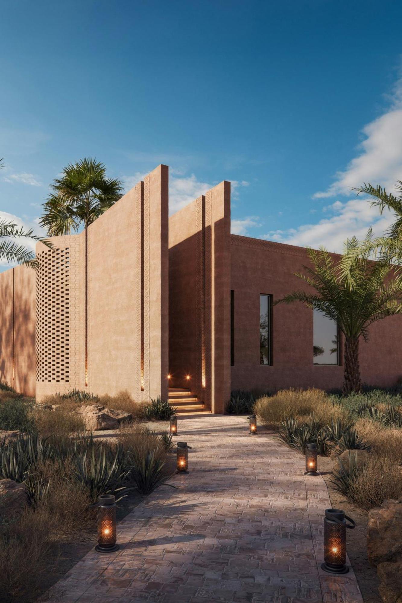 One-Bedroom Villa with King Bed and Balcony -  Mountain View